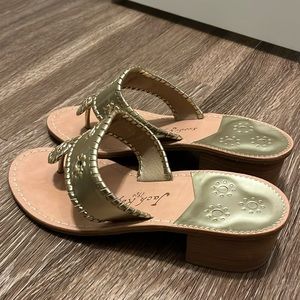Brand new Jack Rogers sandal with heel